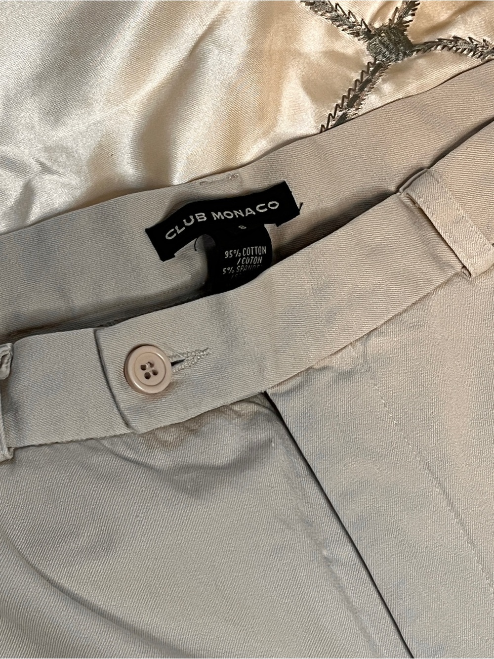 Club Monaco Beige Women's Trousers